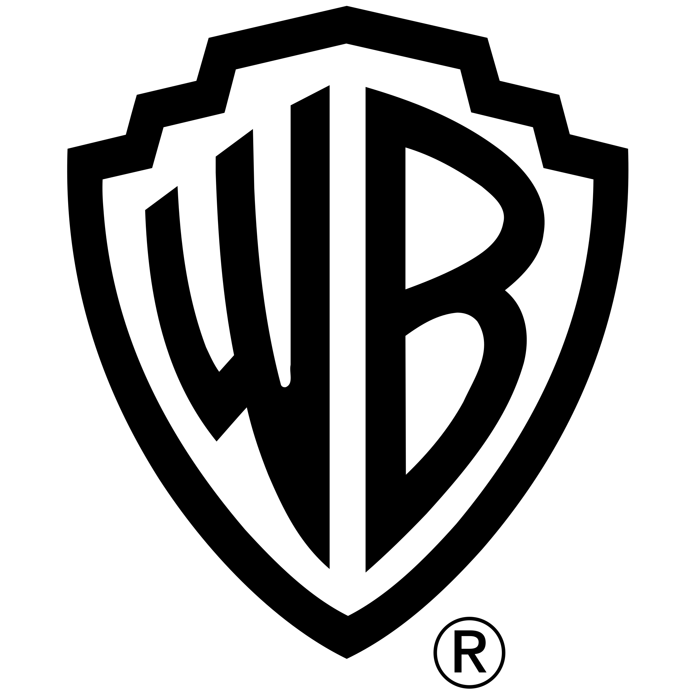warner bros logo png transparent
